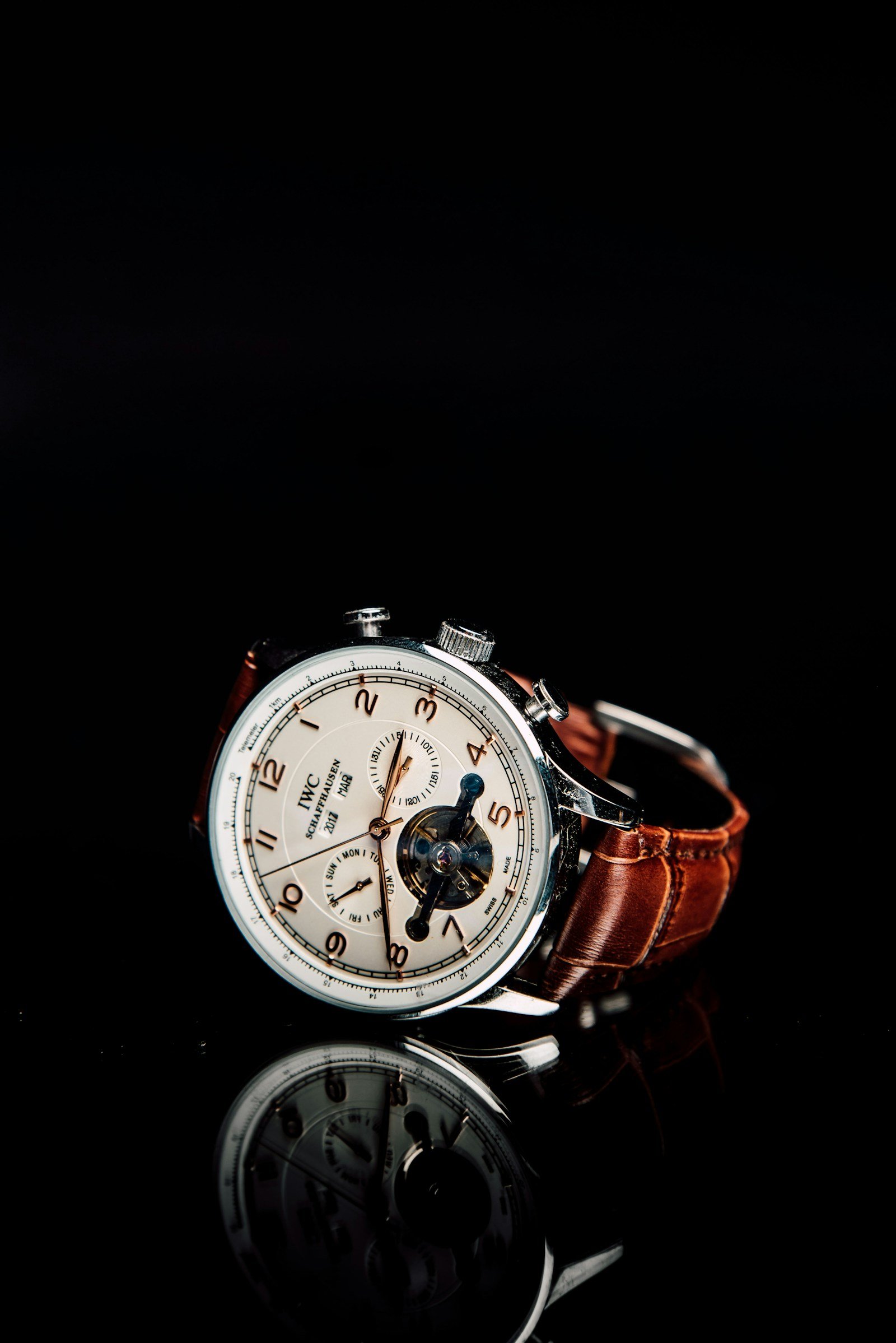 Montre et accessoires de style masculin
